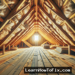 DIY Attic Ventilation and Insulation Guide for Condensation on attic roof sheathing – DIY repair image (fixed result)