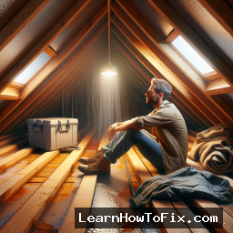 How to Fix Condensation on attic roof sheathing in Your Attic