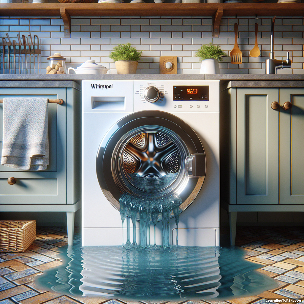 Whirlpool Washer Not draining Troubleshooting Guide